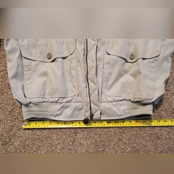 Dockers mens size medium tan bomber Jacket - Picture 3 of 12